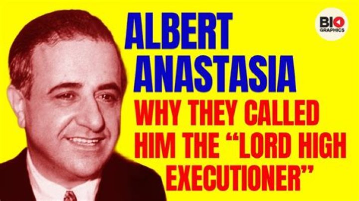 Albert Anastasia - Bio, Age, siblings, Wiki, Facts and Family