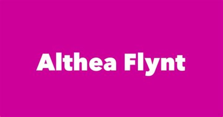 Althea Flynt (familymember) Wiki,Age,Birthday,Biography,Height,Net Worth ..