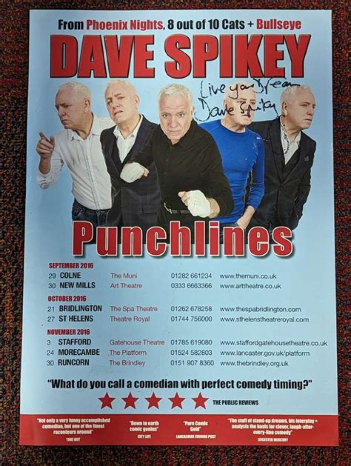 Dave Spikey - Bio, Age, Wiki, Facts and Family