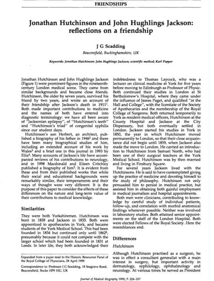 Jonathan Hutchinson - Bio, Age, Wiki, Facts and Family