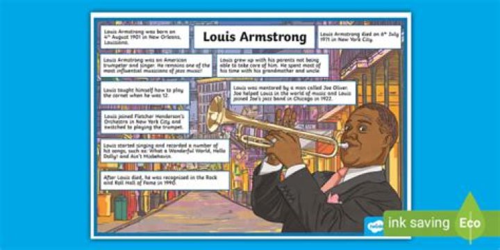 Louis Armstrong - Bio, Age, net worth, height, Wiki, Facts and Family