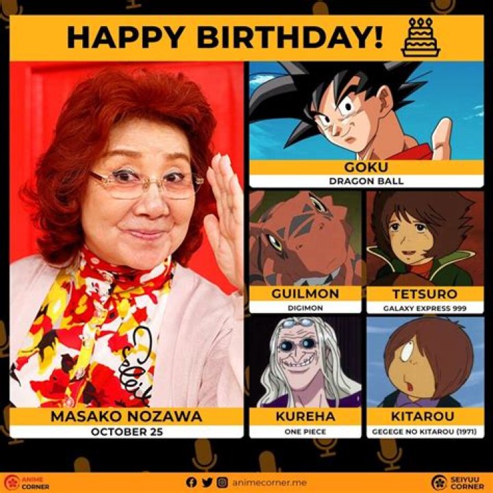 Masako Nozawa - Bio, Age, Wiki, Facts and Family