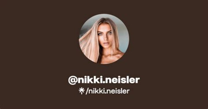 Nikki Neisler - Bio, Age, Wiki, Facts and Family