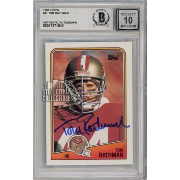 Tom Rathman - Bio, Age, Wiki, Facts and Family